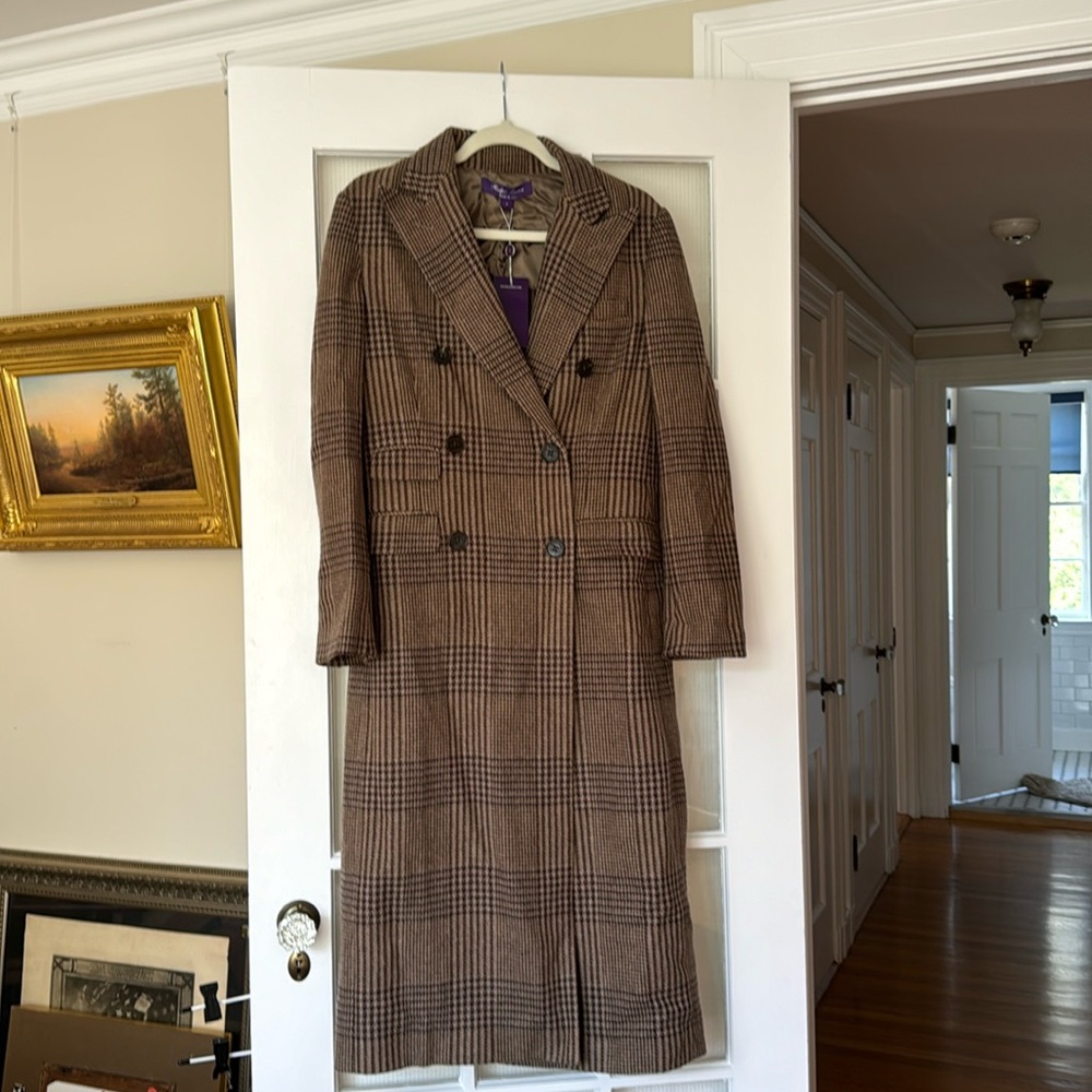 Ralph Lauren Collection Island Wool Glen coat 0